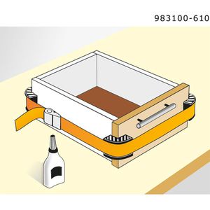 Produktbild für Rahmenspanner kwb 983100, Bandlänge 5m