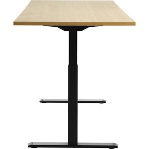 Produktbild für Schreibtisch Topstar E-Table, ahorn / schwarz