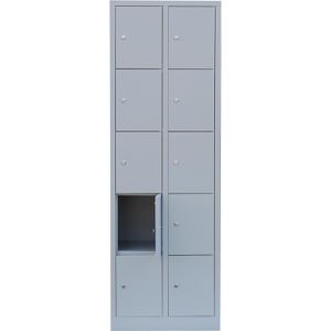 Produktbild für Schließfachschrank ClassiX X-520520, lichtgrau