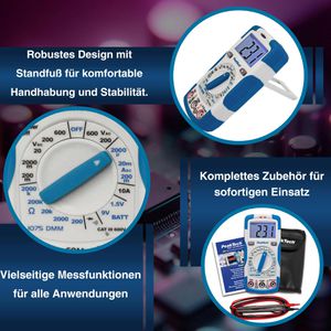 Produktbild für Multimeter PeakTech P 1075, digital, RMS