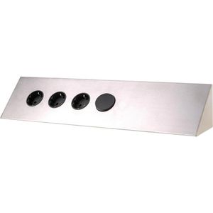 Produktbild für Tischsteckdose Heitronic VO-28185, mit 2 m Schuko Kabel