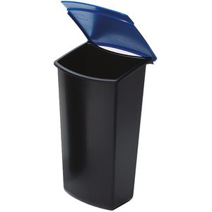 Produktbild für Abfalleinsatz Han Mondo schwarz-blau