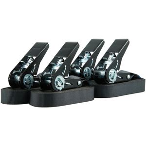 Produktbild für Spanngurt Sandax 306, schwarz, mit Ratsche