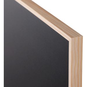 Produktbild für Kreidetafel Bi-Office New Basic PM39010115, schwarz