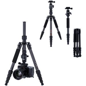 Produktbild für Stativ Rollei Compact Traveler No. 1 Carbon, Höhe bis 145,5 cm