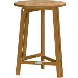 Stehtisch CASARIA 106784, akazie, Ø 80 cm, klappbar