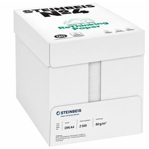 Produktbild für Kopierpapier Steinbeis No.4, Evolution White, Recycling, A4