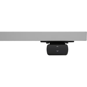 Produktbild für Schreibtisch fm-Büromöbel fouraction, eiche / silber
