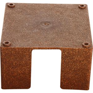 Produktbild für Zettelbox Böttcher-AG braun, 10,5 x 10,5 cm