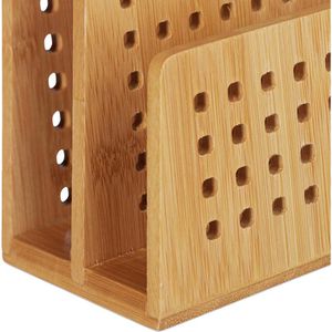 Produktbild für Briefständer Relaxdays Bambus