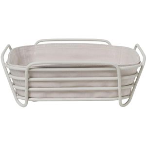 Produktbild für Brotkorb Blomus Delara L 64075, aus Stahl / Stoff