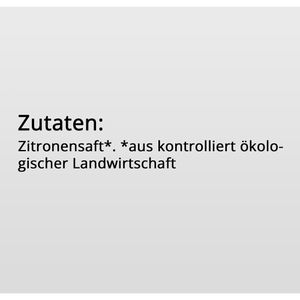 Produktbild für Zitronensaft Edeka Direktsaft ohne Konservierungsstoffe, BIO