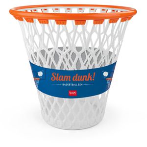 Produktbild für Papierkorb Legami Slam Dunk Basketball, weiß