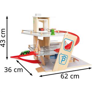Produktbild für Parkgarage small-foot 11676 Parkhaus Premium, aus Holz