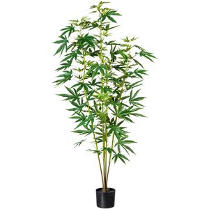 Creativ-green Kunstpflanze – Zierhanf, Höhe 150 im Topf cm, AG Böttcher