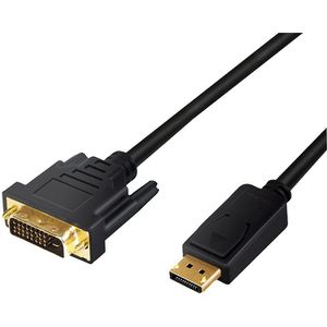 Displayport-Kabel LogiLink CV0130, Full-HD, DP 1.1