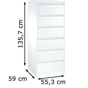 Produktbild für Karteischrank CP-Möbel Acurado C2000, für DIN A5