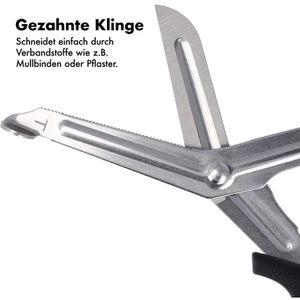 Produktbild für Verbandschere First-Aid-Only silber/schwarz, 19cm