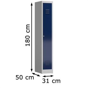 Produktbild für Spind ClassiX X-510111, blau