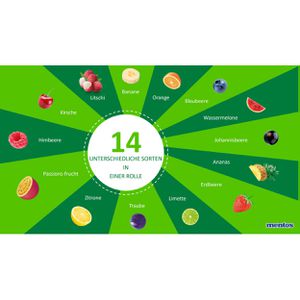 Produktbild für Kaubonbons Mentos Discovery 14 Flavours, 3 Rollen