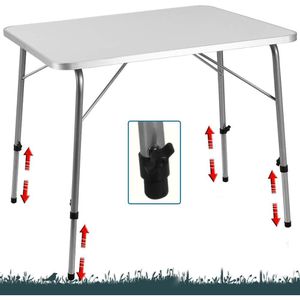Produktbild für Klapptisch CASARIA 101446, Holz, höhenverstellbar