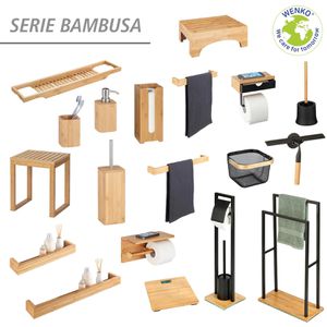 Produktbild für Handtuchhalter Wenko Bambusa, 24741100