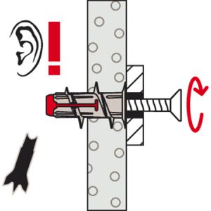 Produktbild für Dübel Fischer 545683, DuoBlade 2 Komponenten-Dübel