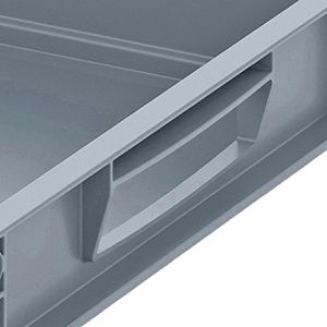 Produktbild für Eurobox AUER EG 64/75, grau, 15 Liter