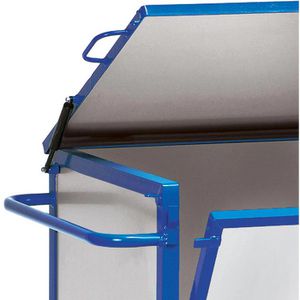 Produktbild für Transportwagen Fetra Kastenwagen, 2832, verzinkt