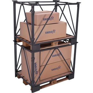 Produktbild für Palettenaufsatz VARIOfit Typ 68, pa-080.013, anthrazit, Stahl
