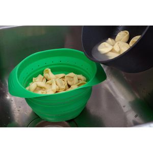 Produktbild für Seiher Lurch 00210285, mit 2 Griffen, aus Kunststoff, faltbar