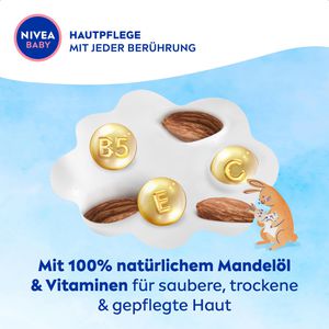 Produktbild für Feuchttücher Nivea Baby Soft &amp; Cream, 228 Tücher