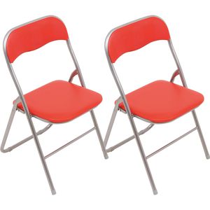 Klappstuhl Haest ST-HA-PVC, rot