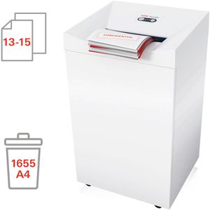 Produktbild für Aktenvernichter HSM Pure 630, 2362111, weiß, mit Rollen