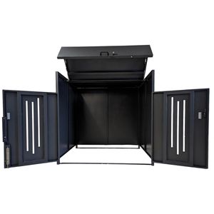 Produktbild für Müllcontainerbox Mendler HWC-M54, 160 x 154 x 136 cm
