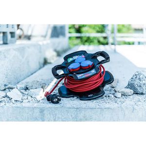 Produktbild für Kabeltrommel Brennenstuhl X-Gum Bremaxx, für außen IP44
