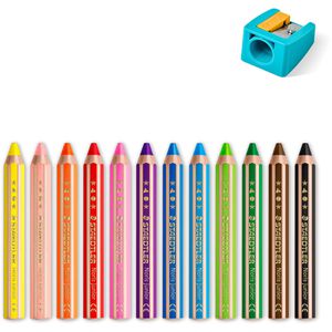 Produktbild für Buntstifte Staedtler Noris junior 140 C12, 3in1