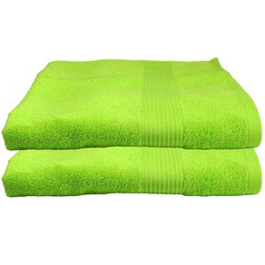 Handtuch Julie-Julsen apfelgrün, 100 x 150 cm