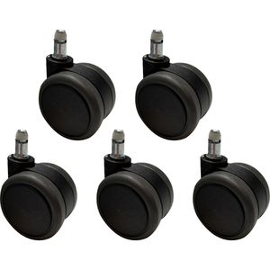 Stuhlrollen interstuhl 4003, 5 Stück