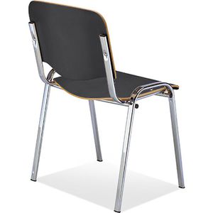 Produktbild für Besucherstuhl Nowy-Styl Iso Wood, stapelbar