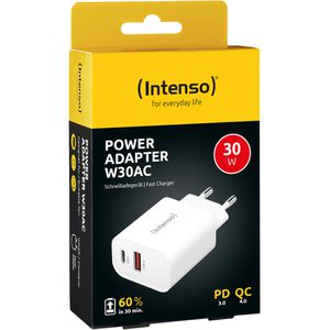 Produktbild für USB-Ladegerät Intenso Power Adapter W30AC, 30 Watt