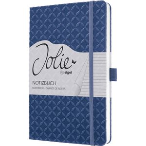 Produktbild für Notizbuch Sigel Jolie Indigo Blue, JN101, Kunstleder Hardcover