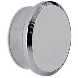 Magnete Maul 61708 silber gebürstet, Neodym Magnet