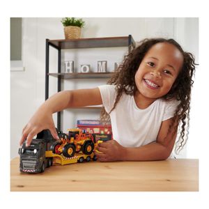 Produktbild für Baustellenfahrzeug Majorette Volvo Truck Tieflader