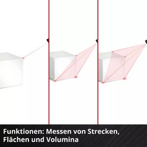 Produktbild für Laser-Entfernungsmesser Einhell 2270077, TC-LD 30 R