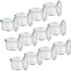 Einmachglas APS Weck-Glas, mit Glasdeckel