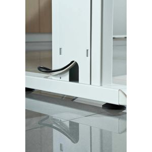 Produktbild für Schreibtisch Hammerbacher O-Serie, buche / weiß