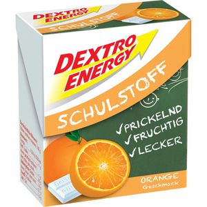 Traubenzucker Dextro Energy Schulstoff Orange