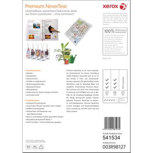 Produktbild für Kopierfolien Xerox 003R98127 Premium NeverTear A4