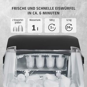 Produktbild für Eiswürfelmaschine Caso IceChef Compact, Edelstahl